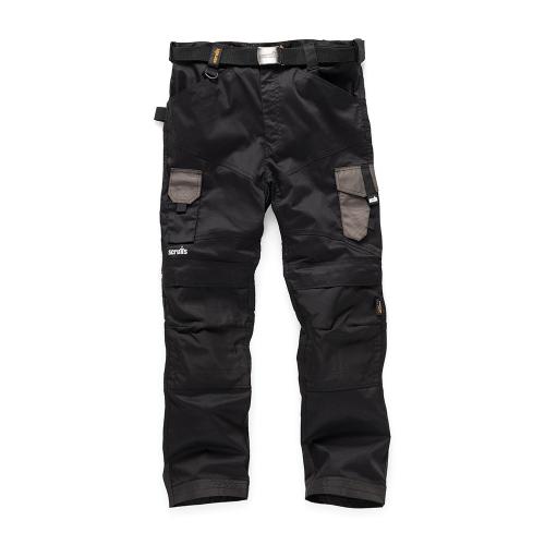 Scruffs Arbeitshose „Pro Flex“, schwarz Größe 48 regulär