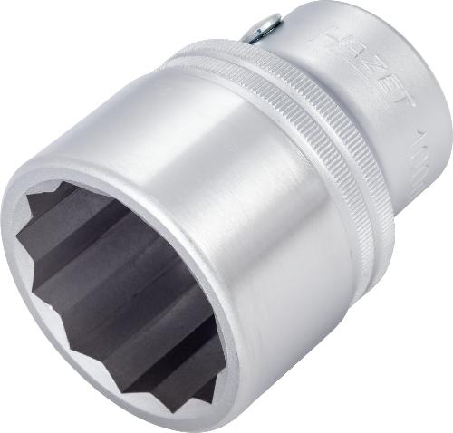 HAZET Steckschlüsseleinsatz 1000AZ-1.1/2 ∙ 3/4 Zoll (20 mm) Vierkant hohl ∙ Außen Doppelsechskant Profil ∙ SW 1.<sup>1</sup>⁄<sub>2</sub>″