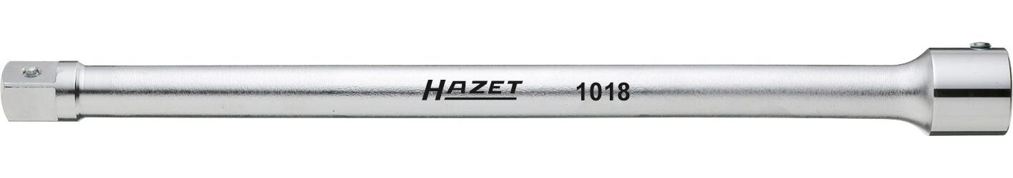 HAZET Verlängerung 1018 ∙ 3/4 Zoll (20 mm) Vierkant hohl ∙ 3/4 Zoll (20 mm) Vierkant massiv ∙ Länge: 400 mm