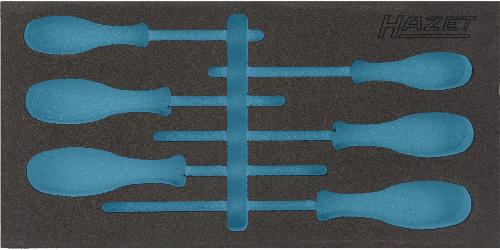 HAZET 2-Komponenten Weichschaumeinlage 163-265L ∙ L x B: 342 mm x 172 mm