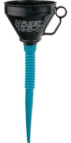HAZET Trichter ∙ mit flexiblem Schlauch 198-1 ∙ 1,2 l