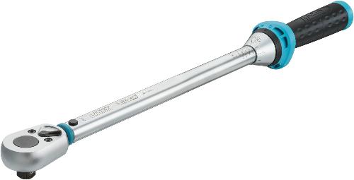 HAZET Drehmomentschlüssel 5122-3CT ∙ Drehmomentbereich min-max: 40 – 200 Nm ∙ Genauigkeit: 3% ∙ 1/2 Zoll (12,5 mm) Vierkant massiv ∙ Länge: 519 mm