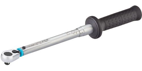 HAZET Drehmomentschlüssel 6110-1CT ∙ Drehmomentbereich min-max: 5 – 60 Nm ∙ Genauigkeit: 2% ∙ 3/8 Zoll (10 mm) Vierkant massiv ∙ Länge: 335 mm