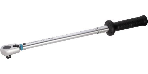 HAZET Drehmomentschlüssel 6122-1CT ∙ Drehmomentbereich min-max: 40 – 200 Nm ∙ Genauigkeit: 2% ∙ 1/2 Zoll (12,5 mm) Vierkant massiv ∙ Länge: 547 mm