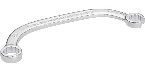 HAZET Turboladerschlüssel ∙ Doppelsechskant 615-S10X12 ∙ Außen Doppelsechskant Profil ∙ SW 10 x 12 mm