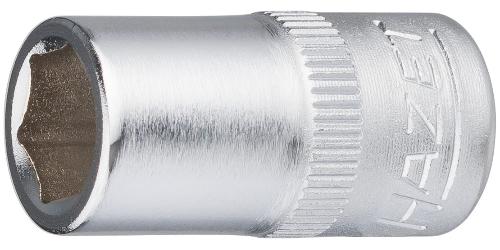 HAZET Steckschlüsseleinsatz 850-8 ∙ 1/4 Zoll (6,3 mm) Vierkant hohl ∙ Außen Sechskant-Tractionsprofil ∙ SW 8 mm