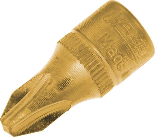 HAZET Schraubendreher-Steckschlüsseleinsatz 8506-PH3 ∙ 1/4 Zoll (6,3 mm) Vierkant hohl ∙ Kreuzschlitz Profil PH ∙ SW PH3