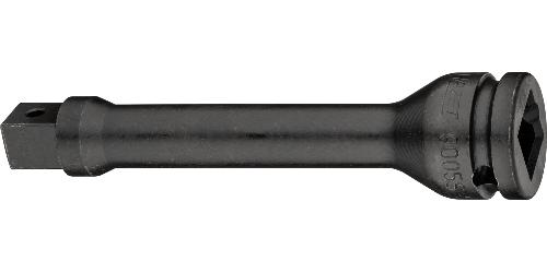 HAZET Kraft-Verlängerung 9005S-5 ∙ 1/2 Zoll (12,5 mm) Vierkant hohl ∙ 1/2 Zoll (12,5 mm) Vierkant massiv ∙ Länge: 130 mm