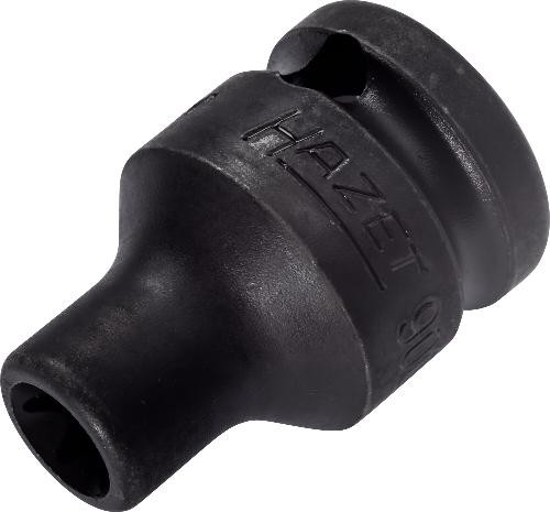 HAZET Schlag-, Maschinenschrauber Steckschlüsseleinsatz 900S-E10 ∙ 1/2 Zoll (12,5 mm) Vierkant hohl ∙ Außen TORX® Profil ∙ SW E10