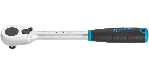 HAZET HiPer Feinzahn-Umschaltknarre 916HP ∙ 1/2 Zoll (12,5 mm) Vierkant massiv ∙ Länge: 275 mm