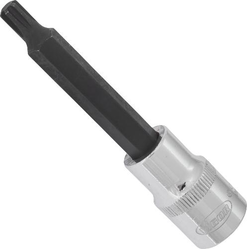 VIGOR Schraubendrehereinsatz ∙ V2213 ∙ 1/2 Zoll (12,5 mm) Vierkant hohl ∙ Innen Keilprofil Ribe-CV ∙ SW M7