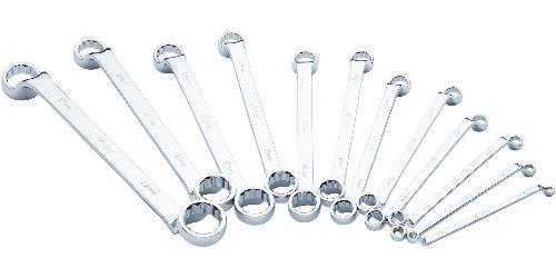 VIGOR Doppel-Ringschlssel Satz V7750/12 Auen Doppelsechskant Profil 12-teilig 6 x 7 30 x 32 mm Anzahl Werkzeuge: 12