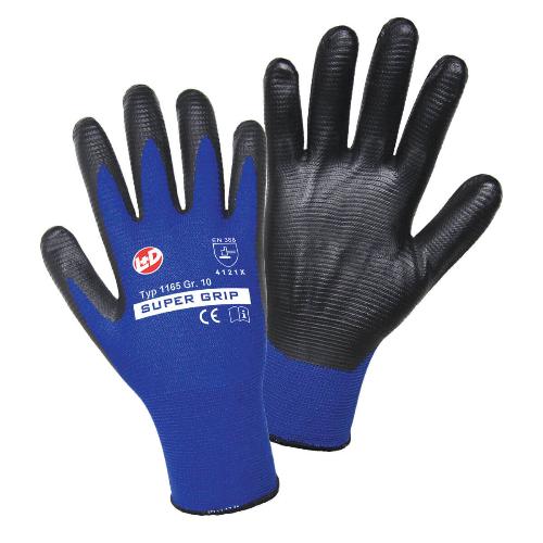 Leipold + Döhle SUPER GRIP Feinstrickhandschuh Größe 8