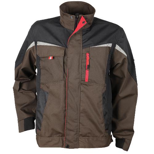 Stenso Prisma All Seasons" Arbeitsjacke" Bundjacke braun Größe 50