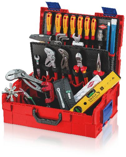 KNIPEX 00 21 19 LB S L-BOXX® Sanitär 52-teilig 357 mm