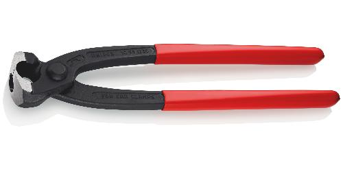 KNIPEX 10 99 I220 Ohrklemmenzange mit Kunststoff überzogen schwarz atramentiert 220 mm