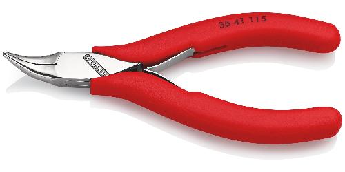 KNIPEX 35 41 115 Elektronik-Greifzange tauchisoliert 115 mm