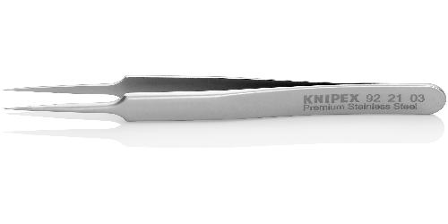 KNIPEX 92 21 03 Präzisionspinzette Glatt 110 mm
