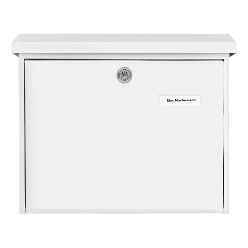 BURG WÄCHTER Briefkasten AMSTERDAM 867 W Farbe weiß
