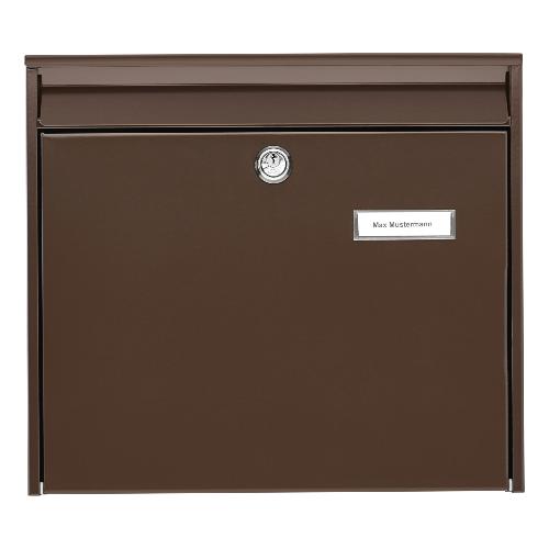 BURG WÄCHTER Briefkasten POTSDAM 877 BR Farbe braun
