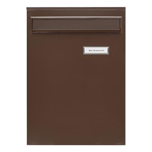 BURG WÄCHTER Briefkasten LEIPZIG 778 BR Farbe braun