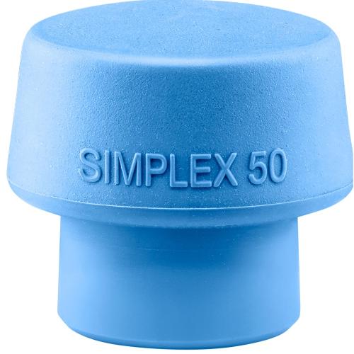 HALDER SIMPLEX-Einsatz, TPE-soft, blau | D=50 mm | 3201.051