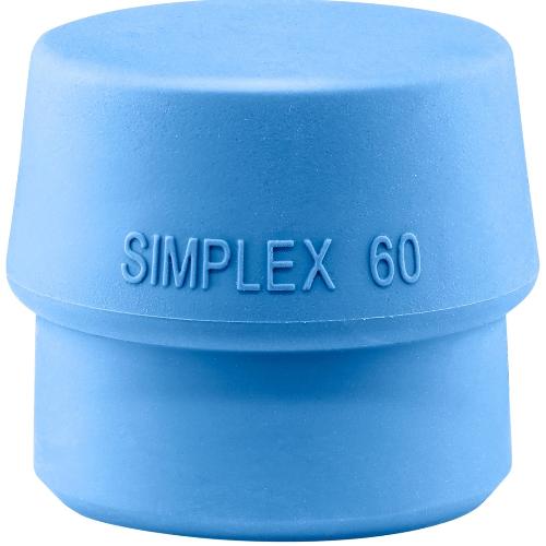 HALDER SIMPLEX-Einsatz, TPE-soft, blau | D=60 mm | 3201.060