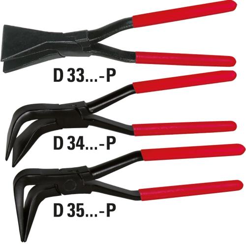 BESSEY Falzzange, PVC-beschichtete Griffe