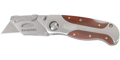 BESSEY Cuttermesser mit Holzgriff