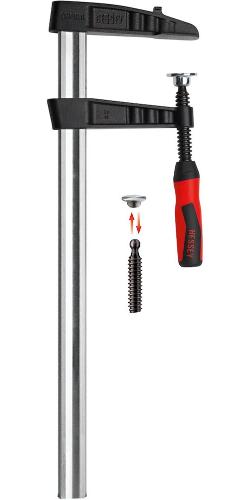 BESSEY Temperguss-Schraubknecht TGK mit 2-Komponenten-Kunststoffgriff