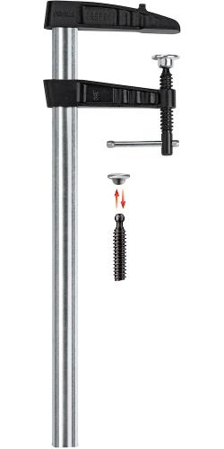 BESSEY Temperguss-Schraubknecht TGK mit Knebelgriff