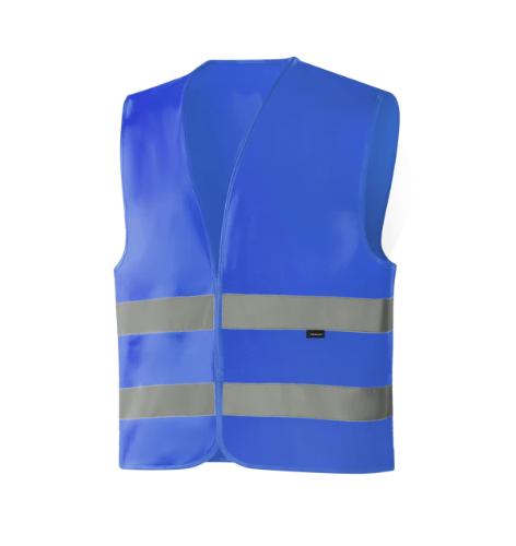 WERKVIS GOTEBORG Hi-vis Weste Blau Größe: Einheitsgröße