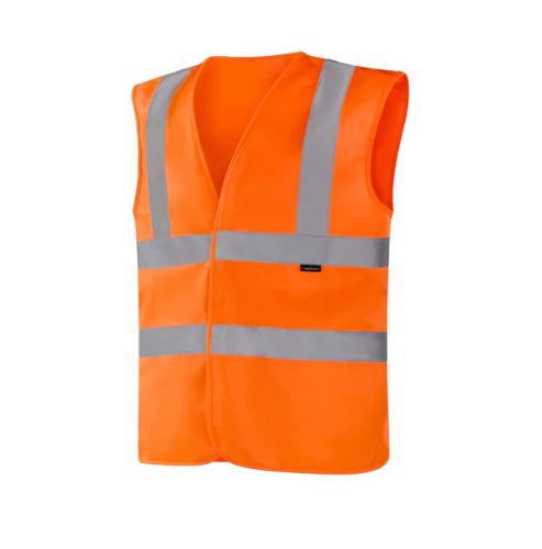 WERKVIS SAARBRUCKEN Hi-vis Weste ORANGE Größe: 3XL