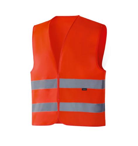 WERKVIS GOTEBORG Hi-vis Weste Rot Größe: Einheitsgröße