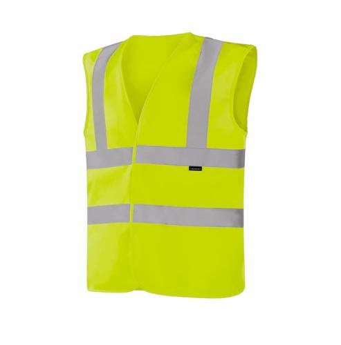 WERKVIS SAARBRUCKEN Hi-vis Weste GELB Größe: S